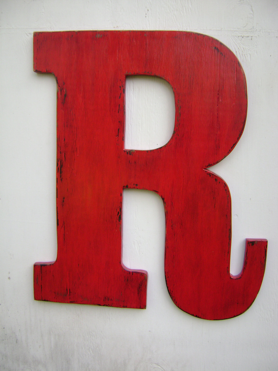 Large 2 Foot Wooden Letter Sign Wall Hanging Decoration